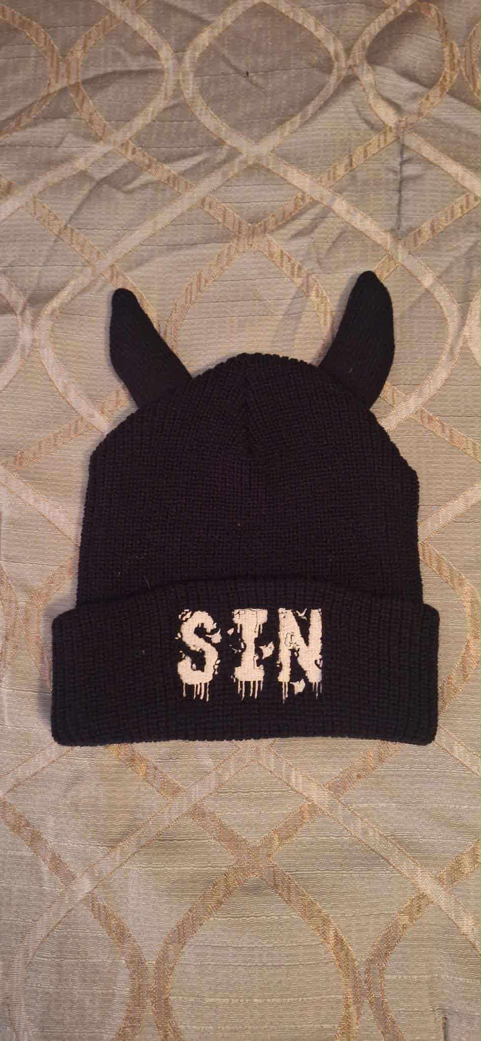S.I.N. Gunslinger Devil Beanie - Black